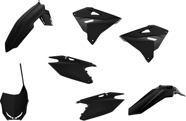  POLISPORT Body Kit - Restyle - Black - RM 125/250 90865 