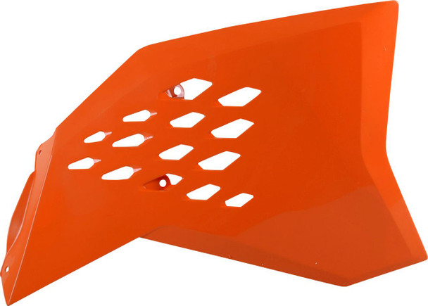  POLISPORT Radiator Cover - Orange - KTM 8428200002 