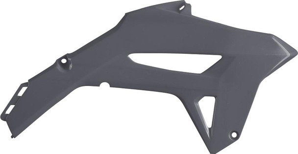  POLISPORT Radiator Cover - Gray - CRF 450R 8474900004 