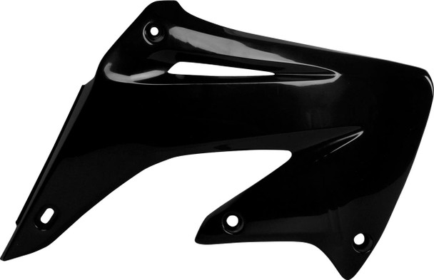  POLISPORT Radiator Cover - Black - CR 125R/250R 8427000002 