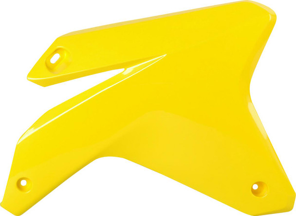  POLISPORT Radiator Cover - '01 RM Yellow - RMZ 450 8411400001 