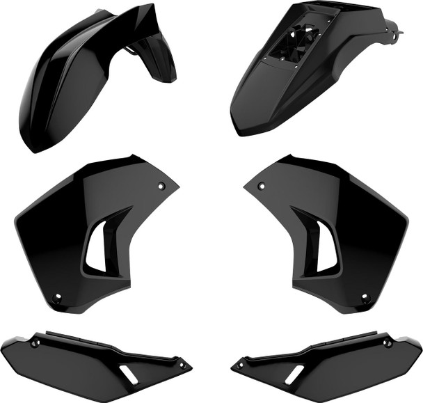  POLISPORT Body Kit - Trail - Black - KLR 650 90858 
