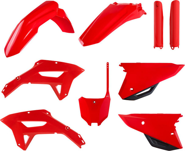  POLISPORT Body Kit - Complete - OEM Red - CRF 250/450 RX 91092 