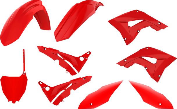 POLISPORT Restyled Body Kit - Complete - Red - CR 125R/250R 91089