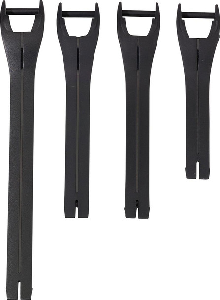  MOOSE RACING Qualifier Boot Strap Kit - Black - Size 10-15 3430-1016 