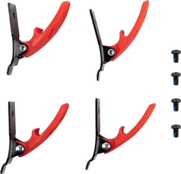  MOOSE RACING Qualifier Boot Buckle Kit - Red 3430-1008 