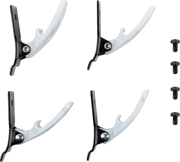  MOOSE RACING Qualifier Boot Buckle Kit - White 3430-1007 