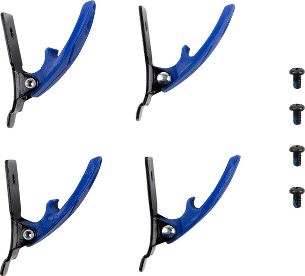  MOOSE RACING Qualifier Boot Buckle Kit - Blue 3430-1010 