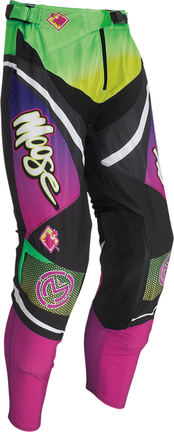 MOOSE RACING Sahara Pants - Purple/Green - 42 2901-10417