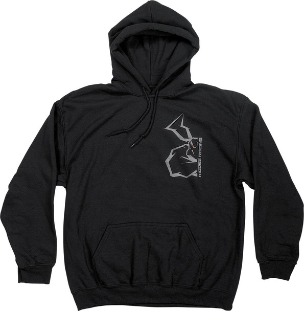  MOOSE RACING Half Agroid Hoodie - Black - Medium 3050-6353 