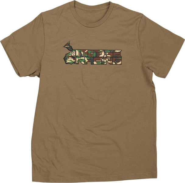  MOOSE RACING Youth Camo T-Shirt - Tan - Medium 3032-3687 