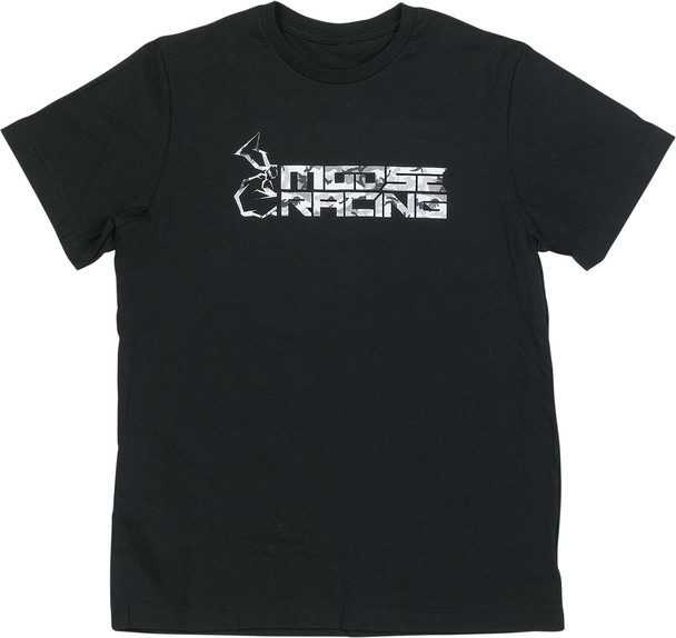  MOOSE RACING Youth Camo T-Shirt - Black - Medium 3032-3683 
