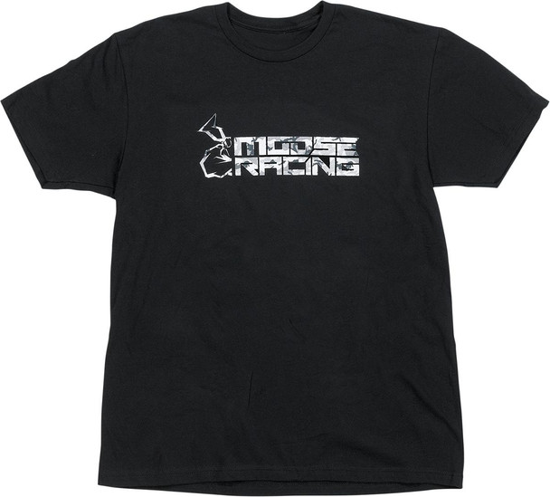  MOOSE RACING Camo T-Shirt - Black - XL 3030-22726 