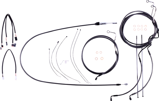 MAGNUM SHIELDING Black Pearl* Designer Handlebar Installation Kit 4871221