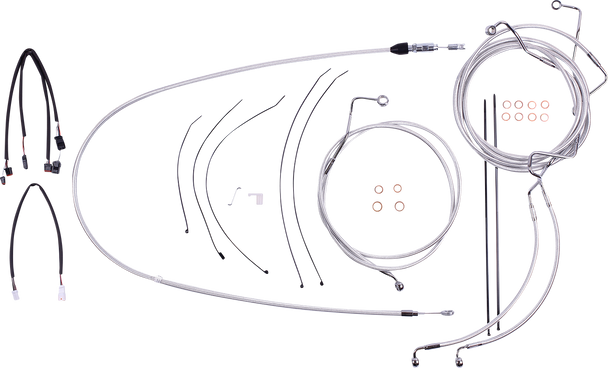 MAGNUM SHIELDING Sterling Chromite II Designer Handlebar Installation Kit 3871212