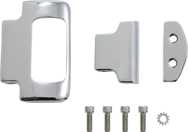  LA CHOPPERS Gauge Mount - Single - Chrome - Softail LA-7397-00C 
