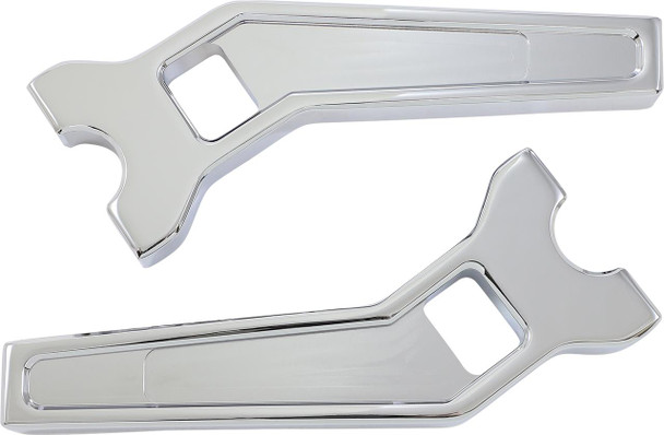  LA CHOPPERS Risers - Pullback - 8" x 1-1/4" - Chrome LA-7481-08C 
