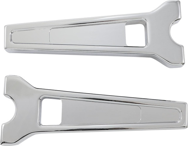  LA CHOPPERS Risers - Straight - 8" x 1-1/4" - Chrome LA-7480-08C 