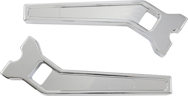  LA CHOPPERS Risers - Pullback - 10" - Chrome LA-7471-10C 