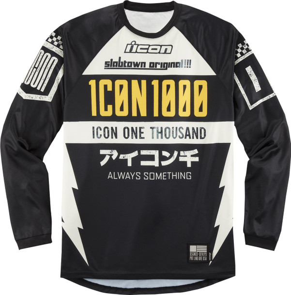  ICON Slabtown* Jersey - Black - Large 2824-0079 