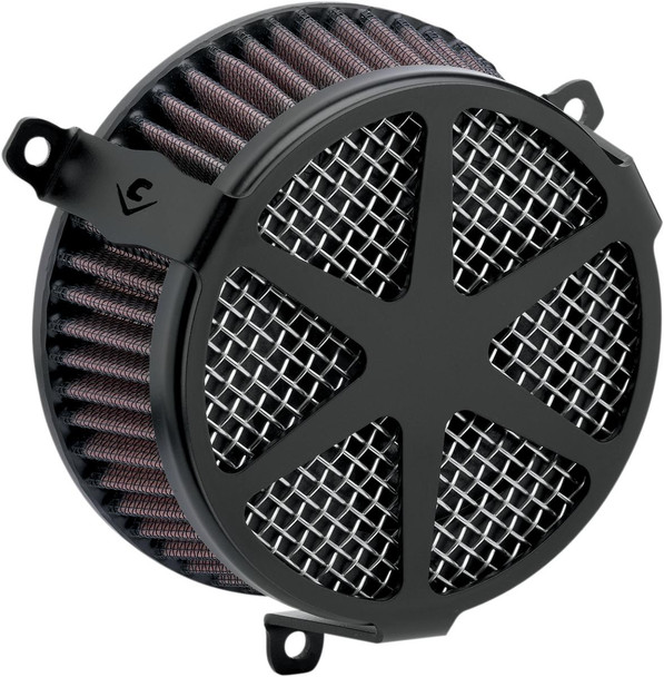  COBRA Air Cleaner Kit - Black 06-0467-04B-SB 