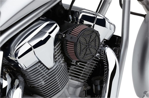  COBRA Air Cleaner Kit - Black 06-0267-02B-SB 