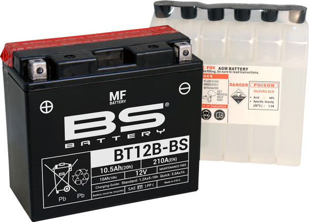  BS BATTERY Battery - BT12B-BS (YT) 300628 