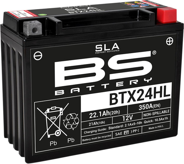  BS BATTERY Battery - BTX24HL (YTX) 300770 
