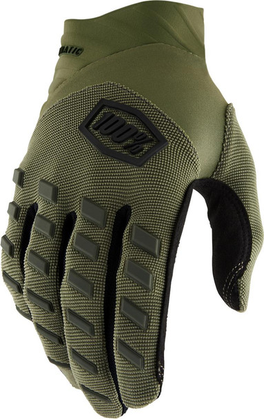 100% Airmatic Gloves - Green - Small 10000-00035 