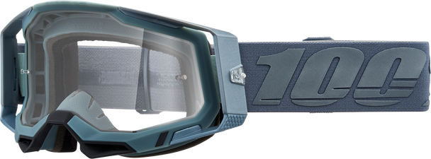 100% Racecraft 2 Goggles - Battleship - Clear 50009-00017