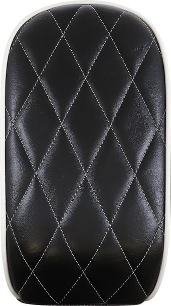 LE PERA Le Pera Bare Bones Pillion Pad White Diamond Black FL/FX 2018-2023 LY-007PDMWTP 