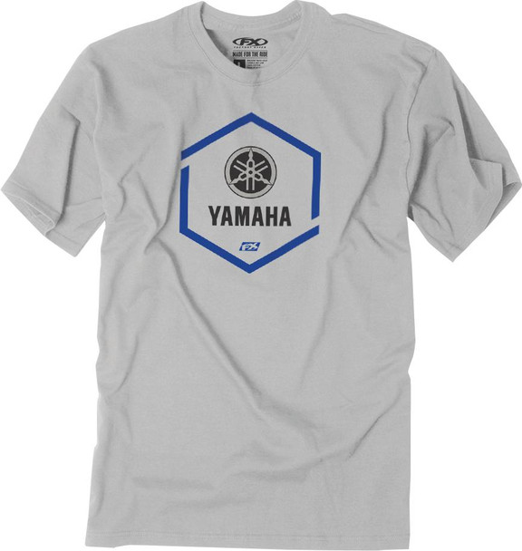  FACTORY EFFEX Yamaha Hexagon T-Shirt - Gray - XL 26-87206 