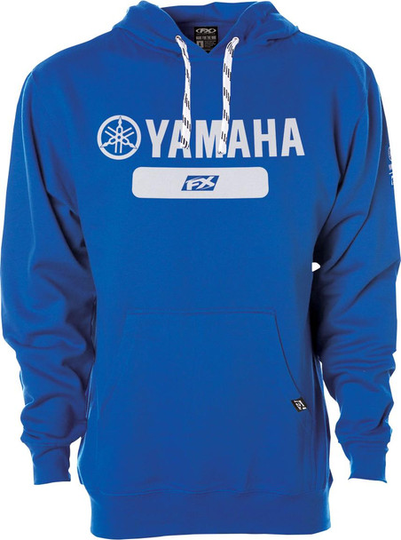  FACTORY EFFEX Yamaha University Pullover Hoodie - Royal Blue - Medium 26-88202 