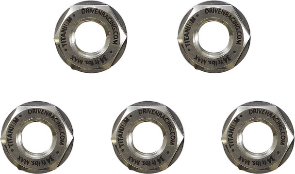  DRIVEN RACING Sprocket Nuts - Titanium DSN-5 TN 