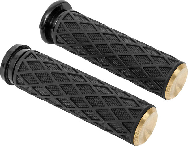  ARLEN NESS Grips - Diamond - Cable - Brass 500-006 