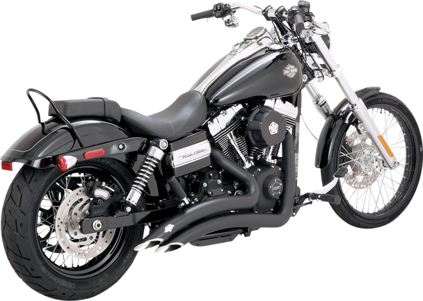 VANCE & HINES Big Radius Exhaust System - Black 43371