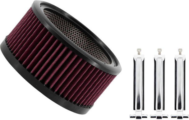  TRASK Big Power Filter Kit - Chrome TM-1020-BPCH 