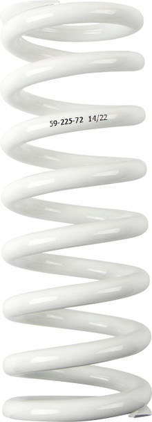  MOOSE RACING Shock Spring - 59 mm OD - 72 n/mm - White 1312-1019 