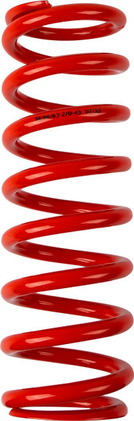  MOOSE RACING Shock Spring - 59/62 mm OD - 45 n/mm - Red 1312-0963 