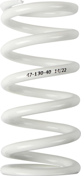  MOOSE RACING Shock Spring - 47 mm OD - 40 n/mm - White 1312-0944 