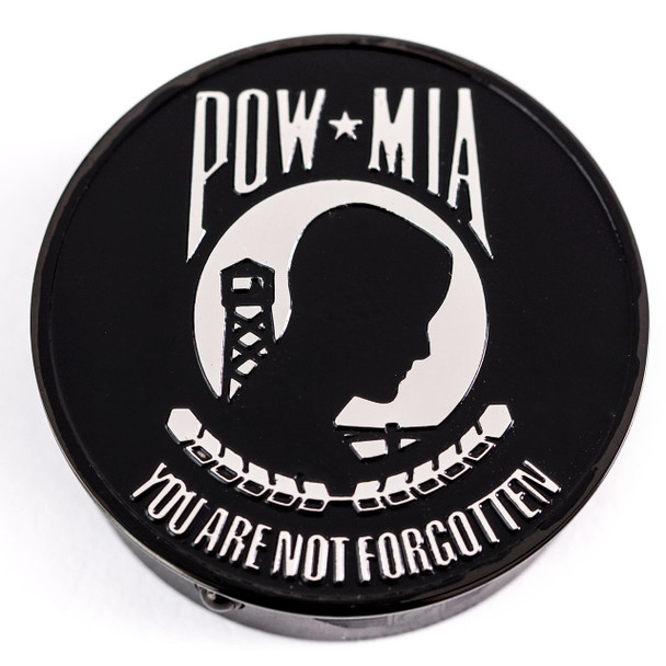  FIGURATI DESIGNS Swing Arm Covers - POW MIA - Custom - Black FD55-POW-BLK 