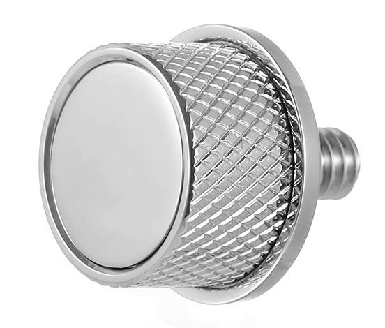 FIGURATI DESIGNS Seat Mounting Knob - Stainless Steel - Smooth FD60-SEAT KN-SS 