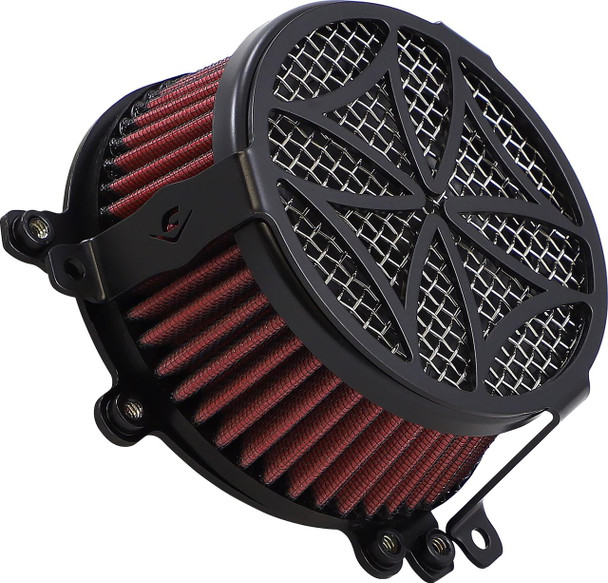  COBRA Air Cleaner Kit - Black 606-0100-02B-SB 