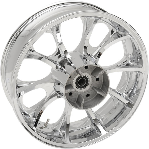 COASTAL MOTO Wheel - Largo 3D - Rear - Single Disc/with or without ABS - Chrome - 18x7 3D-LAR187CH-TRK 
