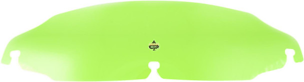  KLOCK WERKS Kolor Flare* Windshield - 3-1/2" - Green Ice - FLR KWW-01-0656 