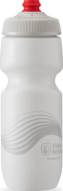  POLAR BOTTLE Breakaway Bottle - Wave - Ivory/Silver - 24 oz. SWB24OZ02 