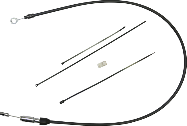 DRAG SPECIALTIES Quick Connect Clutch Cable - Upper - 56" - Black/Black 6323422HE