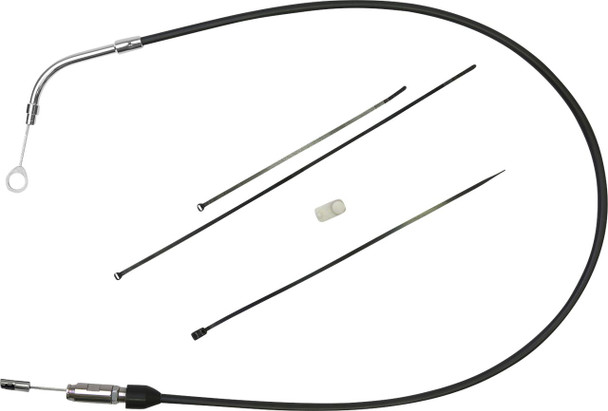  DRAG SPECIALTIES Quick Connect Clutch Cable - Upper - 39" - Black/Chrome 4323500HE 