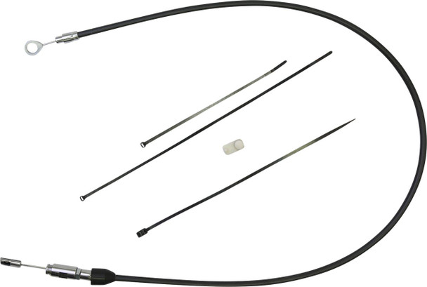  DRAG SPECIALTIES Quick Connect Clutch Cable - Upper - 44" - Black/Chrome 4323410HE 