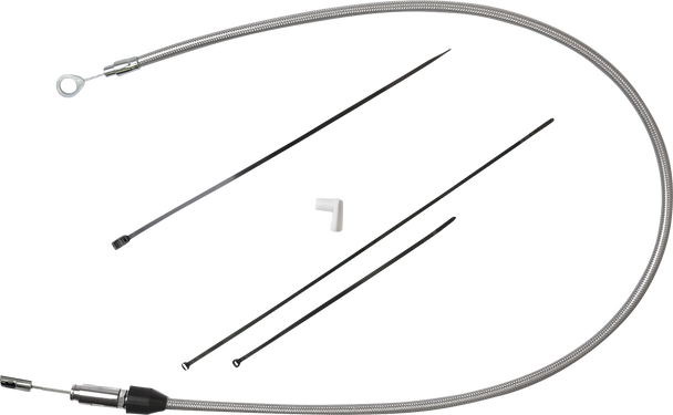 DRAG SPECIALTIES Quick Connect Clutch Cable - Upper - 40" - Stainless Steel 5323406HE